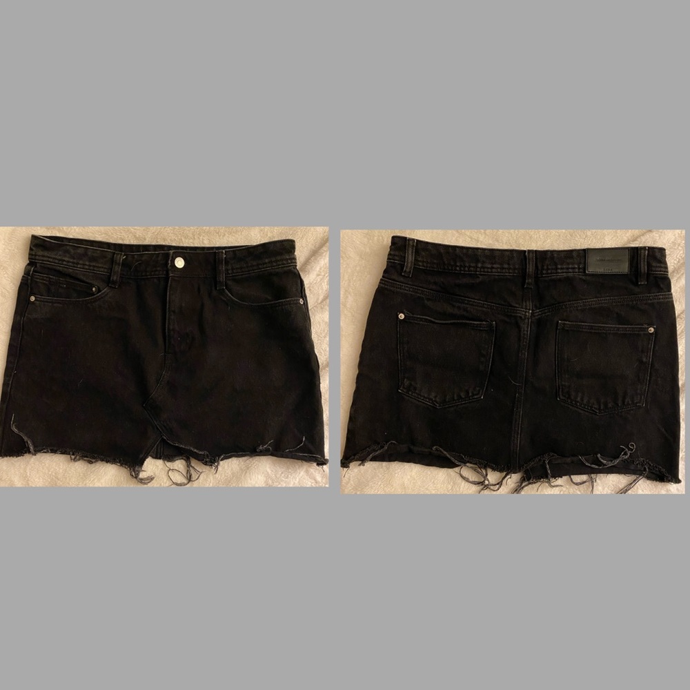 ZARA BLACK SKIRTS WITH POCKETS